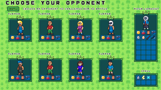 Commission - Game Lobby Mockup